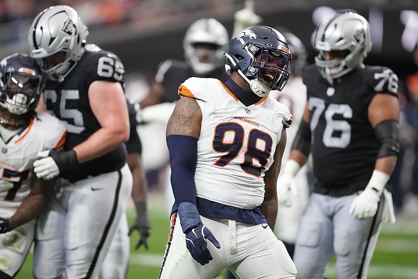 NFL: Denver Broncos at Las Vegas Raiders