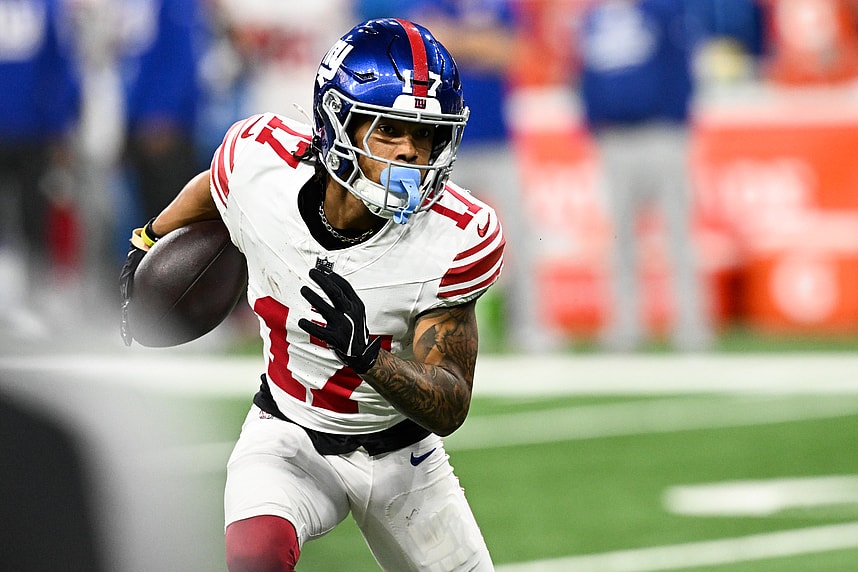 wan'dale robinson, NFL: New York Giants at Detroit Lions