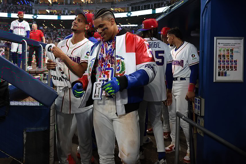 Baseball: World Baseball Classic-Dominican Republic at Netherlands -- Juan Soto