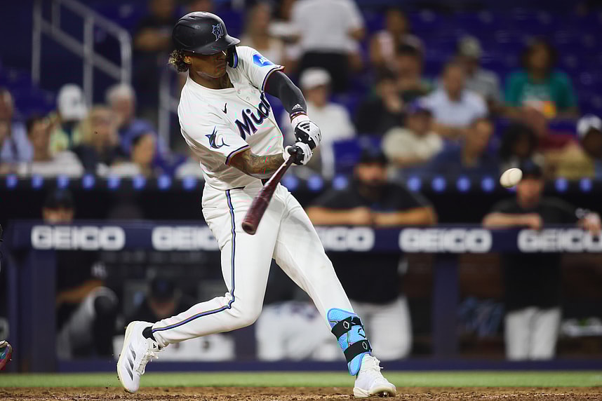 MLB: Arizona Diamondbacks at Miami Marlins -- Cristian Pache