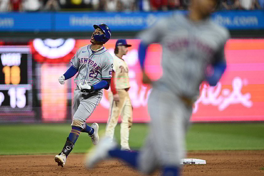 MLB: NLDS-New York Mets at Philadelphia Phillies -- Mark Vientos