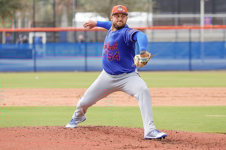 MLB: New York Mets-Workouts