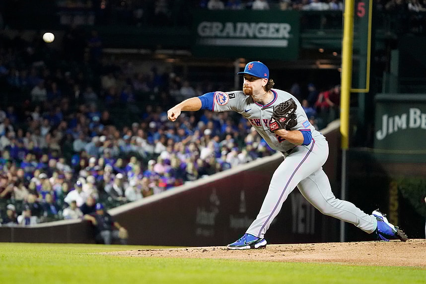 MLB: New York Mets at Chicago Cubs -- Nolan McLean