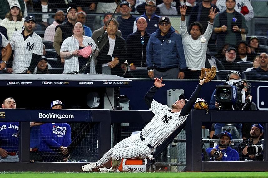 MLB: Playoffs-Toronto Blue Jays at New York Yankees