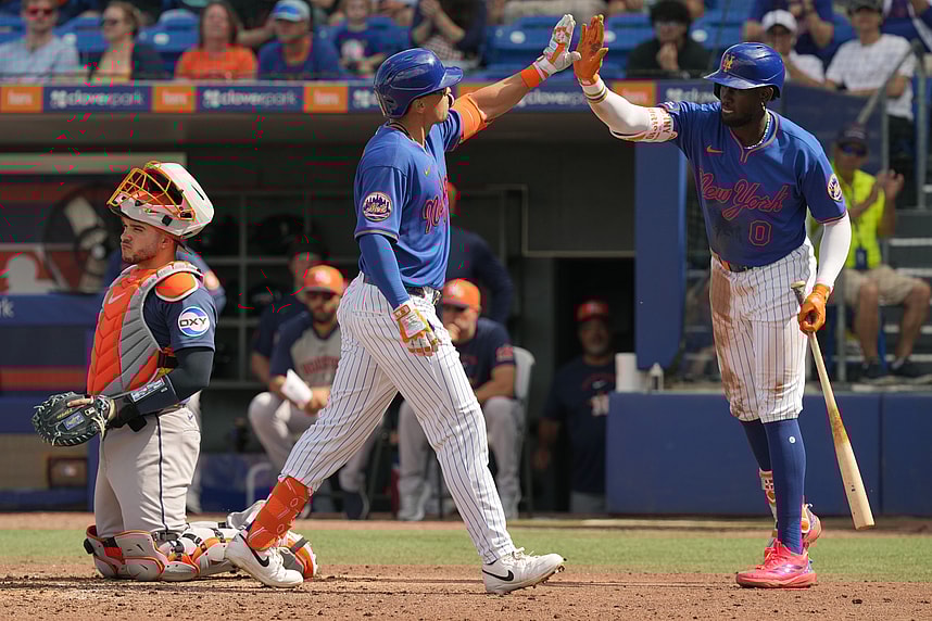 MLB: Spring Training-Houston Astros at New York Mets