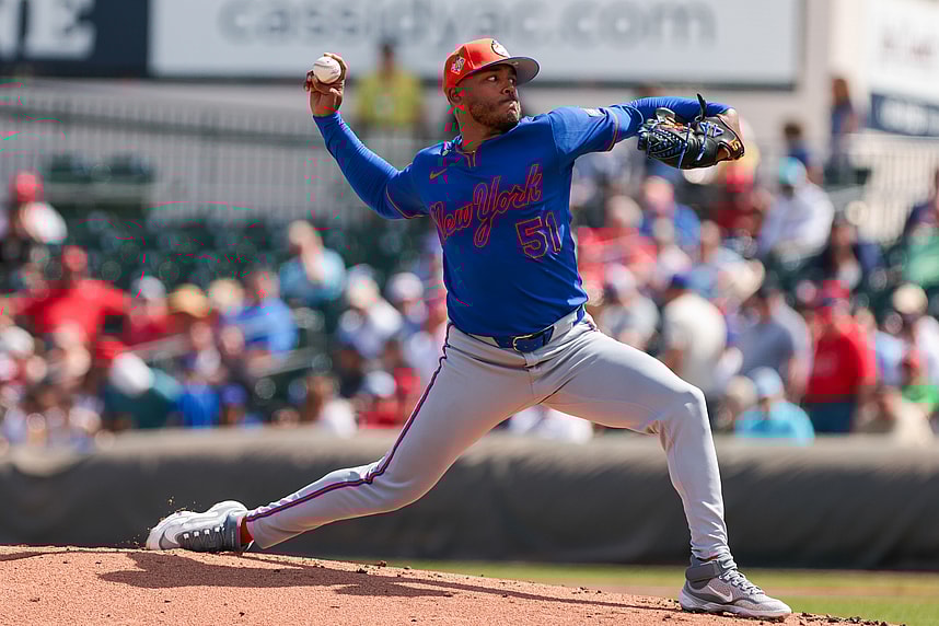 MLB: Spring Training-New York Mets at St. Louis Cardinals -- Freddy Peralta