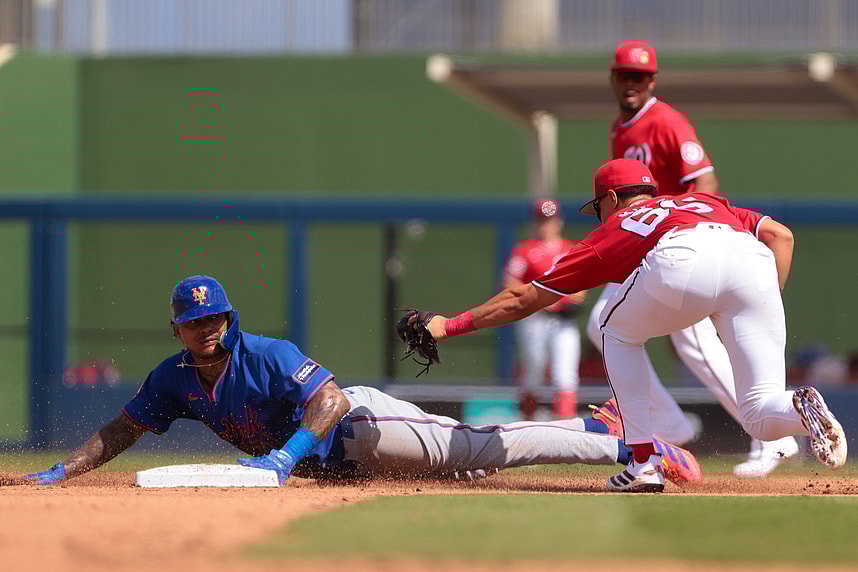 MLB: Spring Training-New York Mets at Washington Nationals -- Cristian Pache