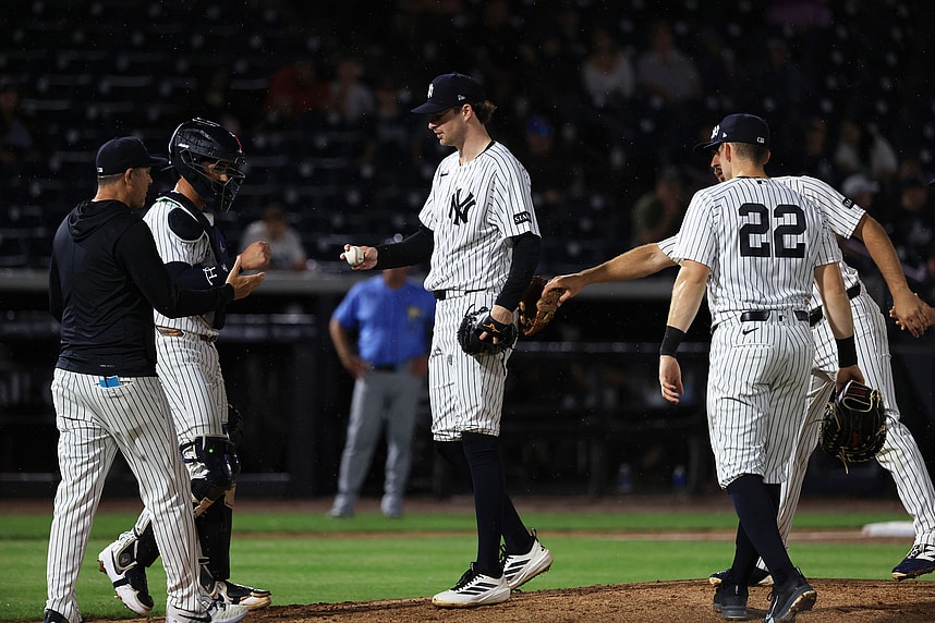 MLB: Spring Training-Tampa Bay Rays at New York Yankees