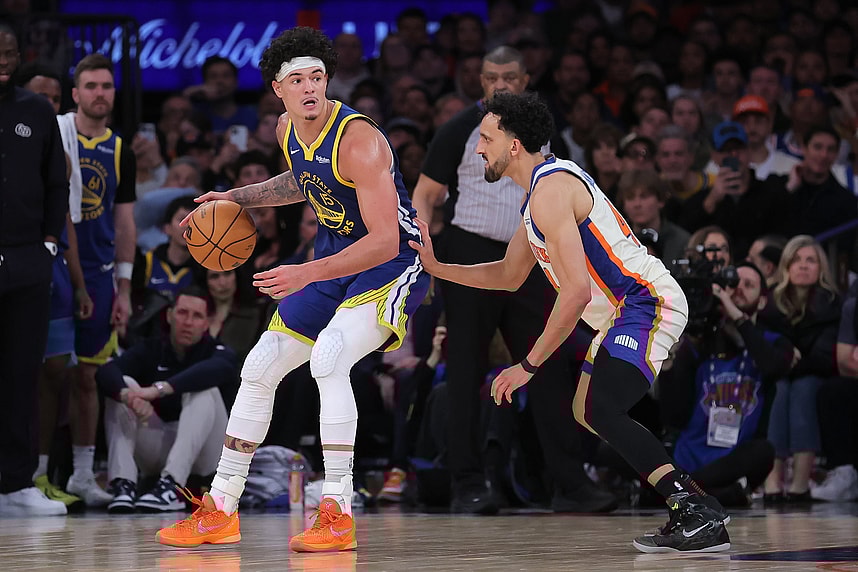 NBA: Golden State Warriors at New York Knicks