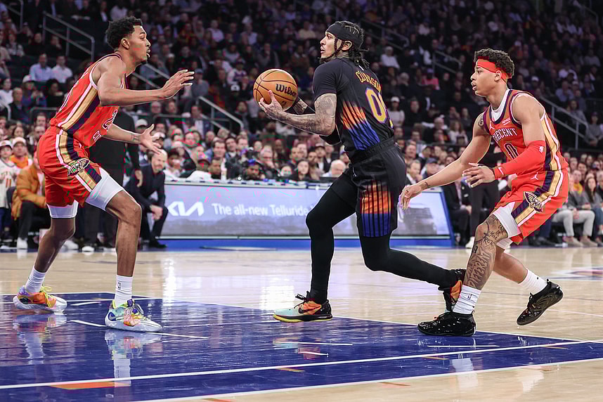 NBA: New Orleans Pelicans at New York Knicks