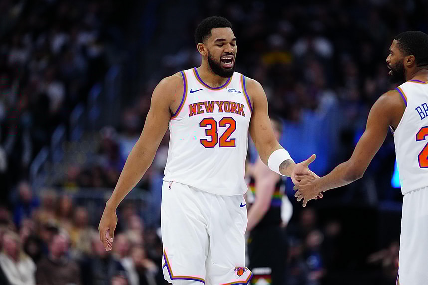 NBA: New York Knicks at Denver Nuggets