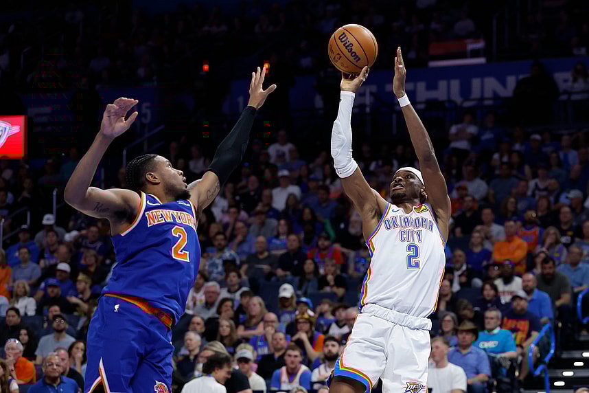 NBA: New York Knicks at Oklahoma City Thunder