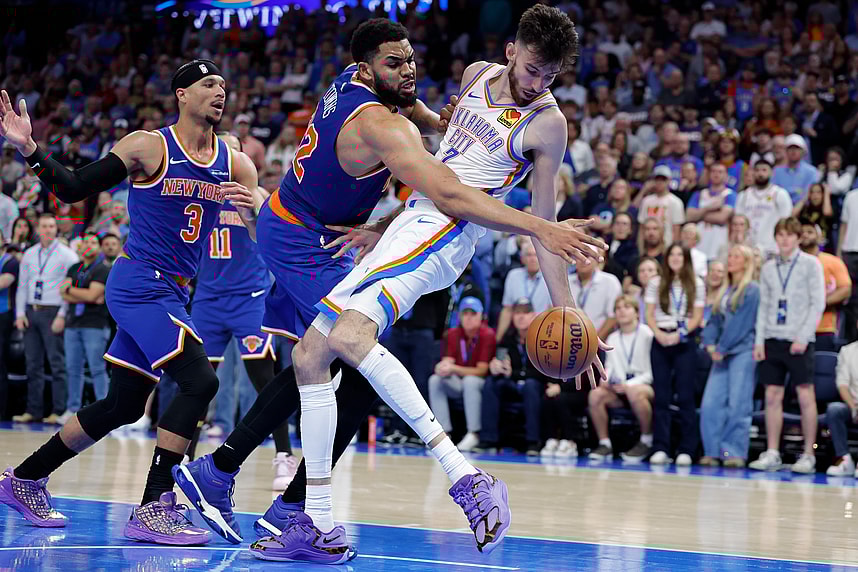 NBA: New York Knicks at Oklahoma City Thunder