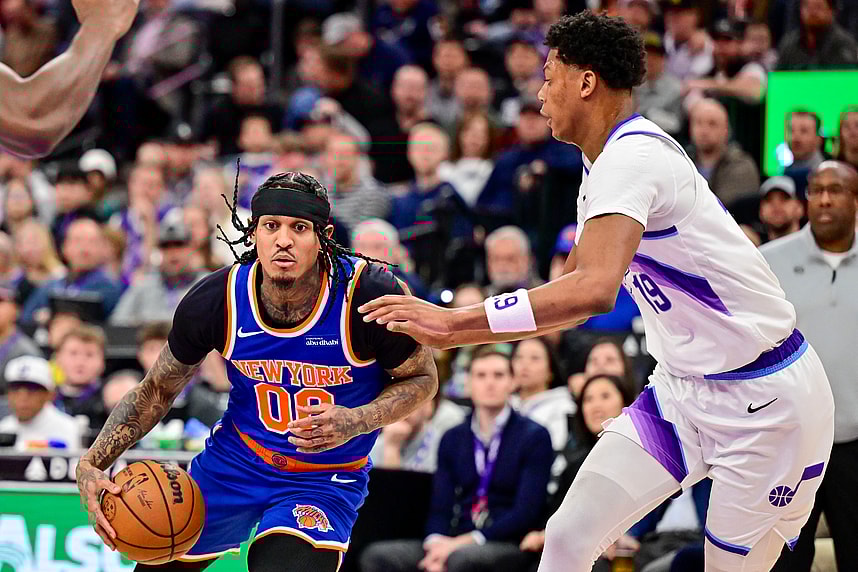 NBA: New York Knicks at Utah Jazz