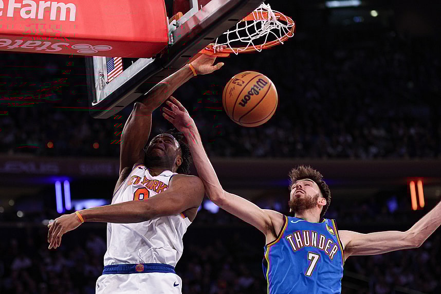 NBA: Oklahoma City Thunder at New York Knicks