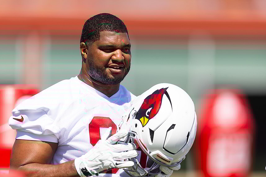 Calais Campbell, giants, NFL: Arizona Cardinals Minicamp