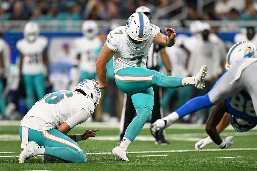 jason sanders, giants, NFL: Miami Dolphins at Detroit Lions