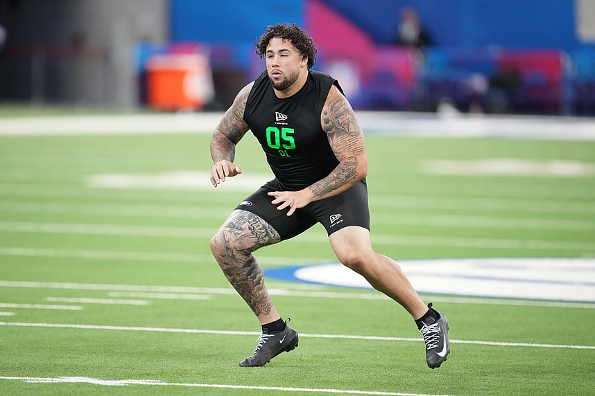 Chase Bisontis, giants, nfl draft, NFL: Scouting Combine