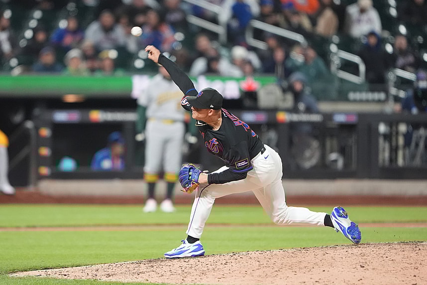 MLB: Athletics at New York Mets