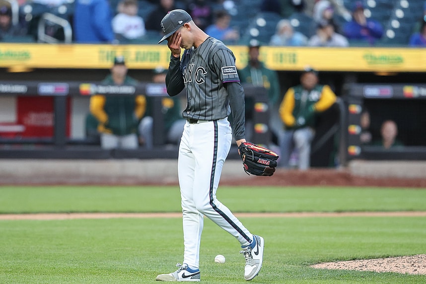 MLB: Athletics at New York Mets