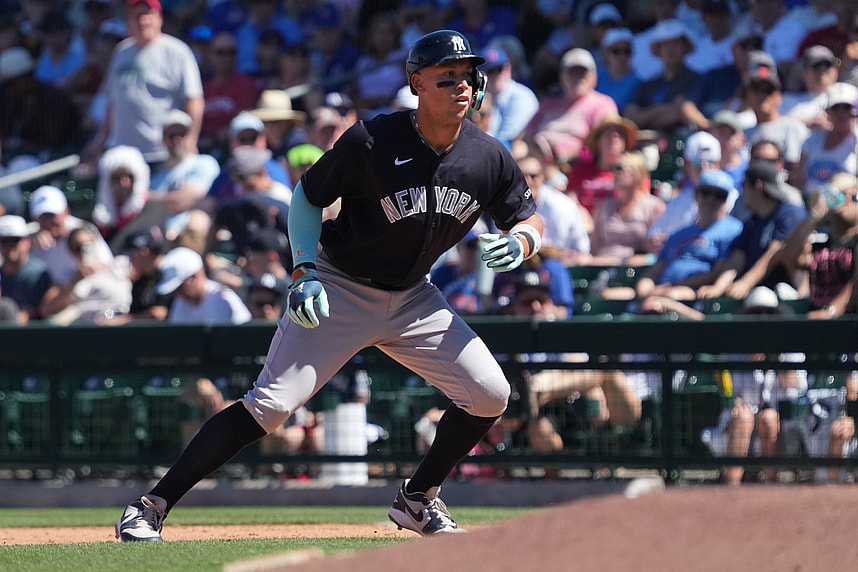 MLB: Spring Training-New York Yankees at Chicago Cubs