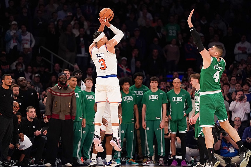 NBA: Boston Celtics at New York Knicks