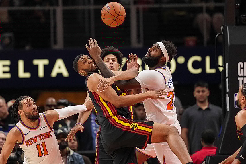 NBA: New York Knicks at Atlanta Hawks