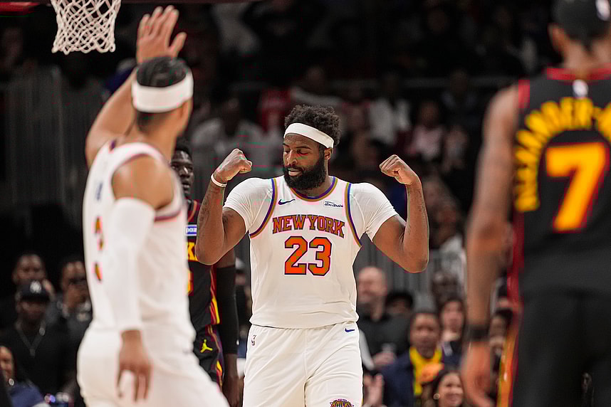 NBA: New York Knicks at Atlanta Hawks