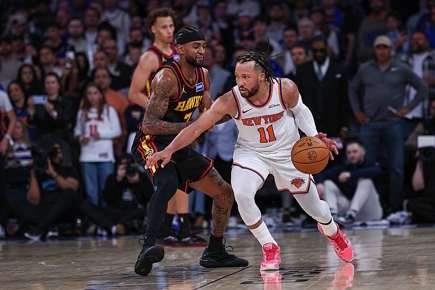 NBA: Playoffs-Atlanta Hawks at New York Knicks