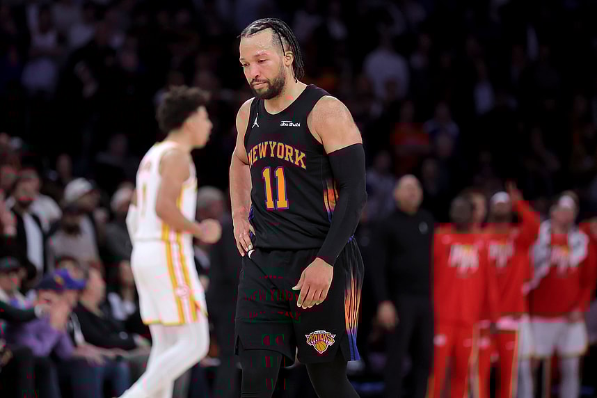 NBA: Playoffs-Atlanta Hawks at New York Knicks