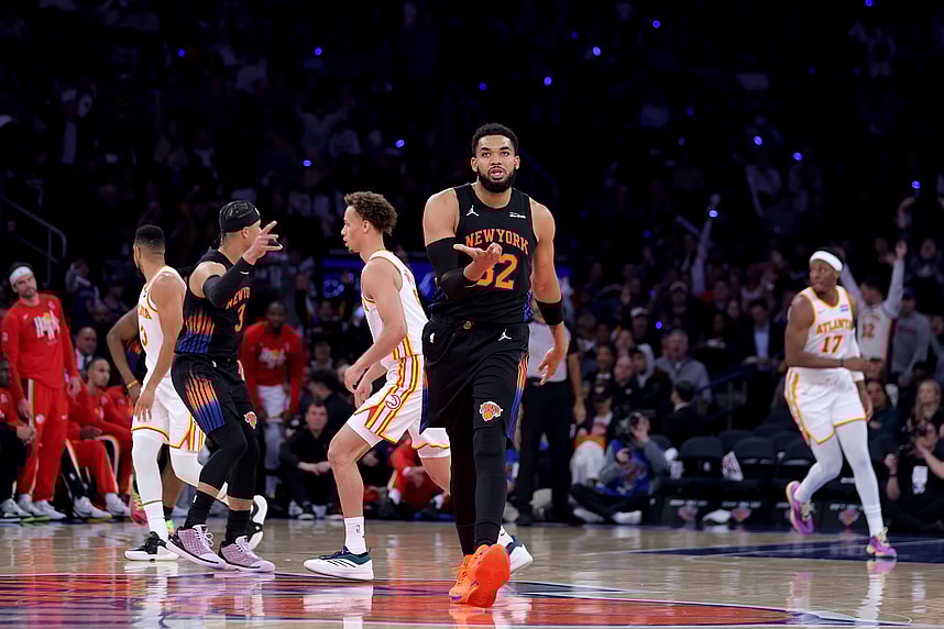 NBA: Playoffs-Atlanta Hawks at New York Knicks