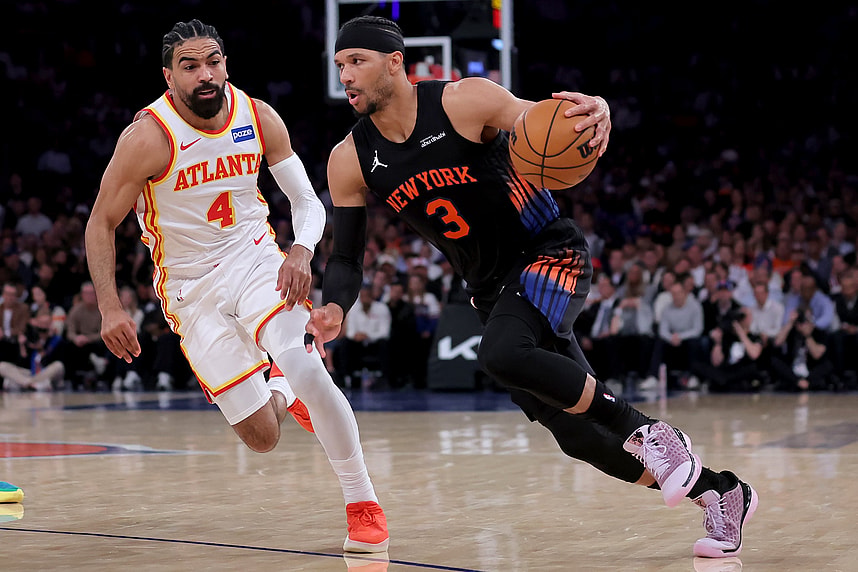 NBA: Playoffs-Atlanta Hawks at New York Knicks