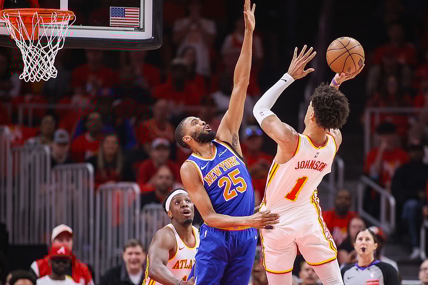 NBA: Playoffs-New York Knicks at Atlanta Hawks