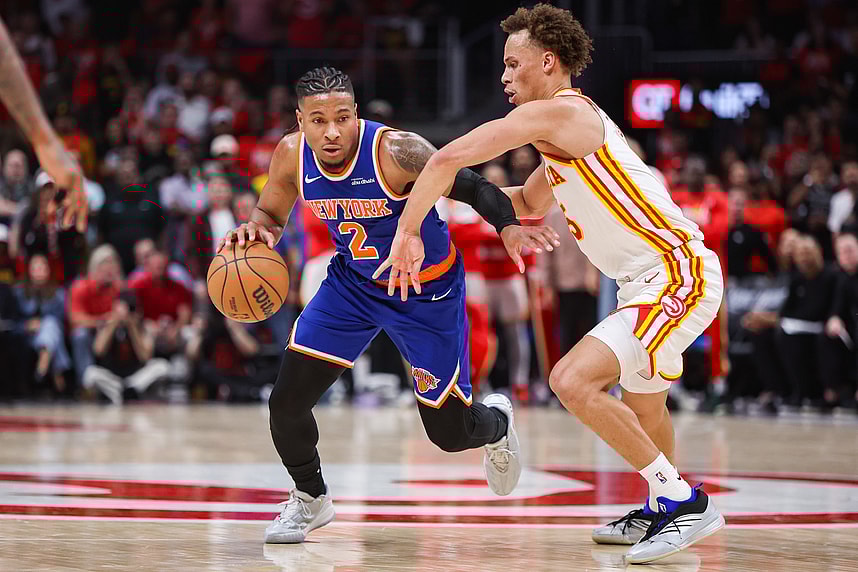 NBA: Playoffs-New York Knicks at Atlanta Hawks
