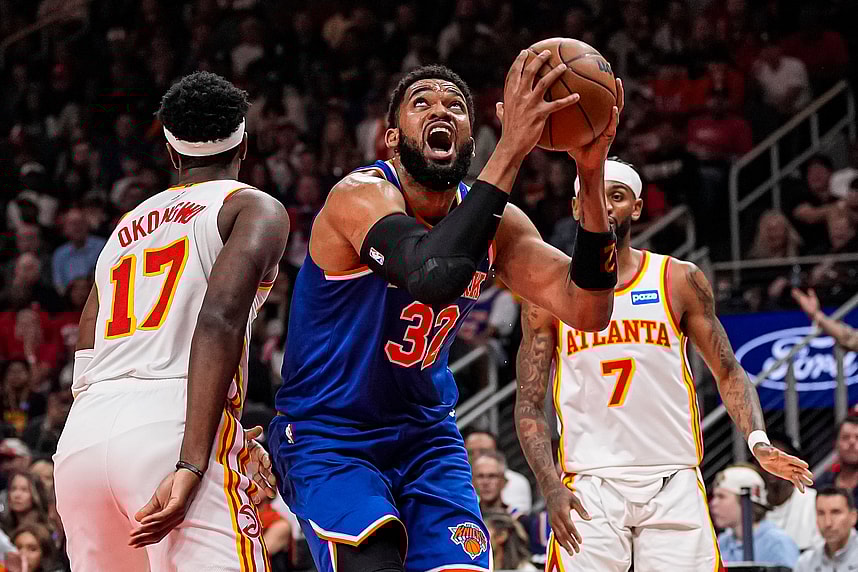 NBA: Playoffs-New York Knicks at Atlanta Hawks