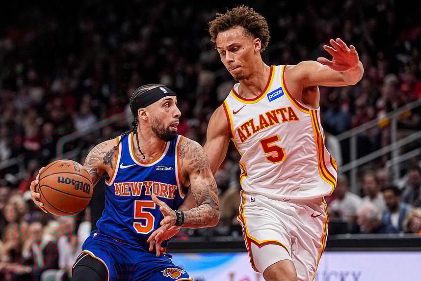 NBA: Playoffs-New York Knicks at Atlanta Hawks