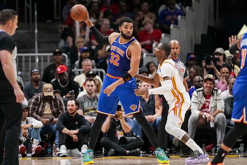 NBA: Playoffs-New York Knicks at Atlanta Hawks