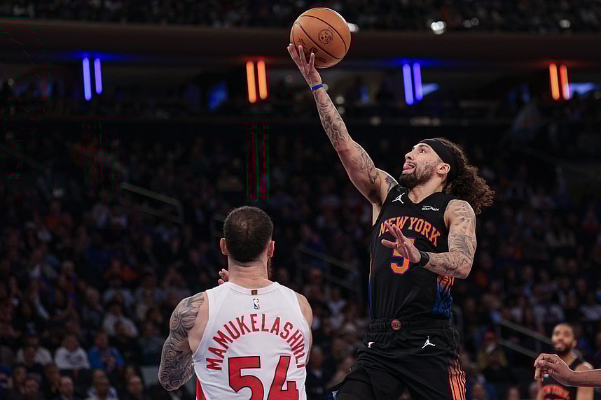 NBA: Toronto Raptors at New York Knicks