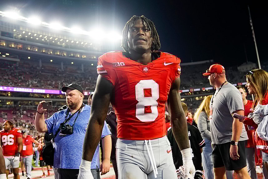 Arvell Reese, giants, nfl draft,  Syndication: The Columbus Dispatch