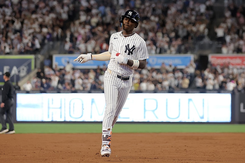 MLB: Texas Rangers at New York Yankees, jazz chisholm