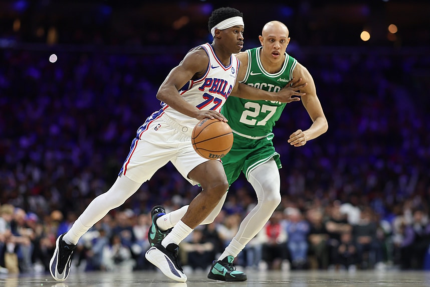 NBA: Boston Celtics at Philadelphia 76ers
