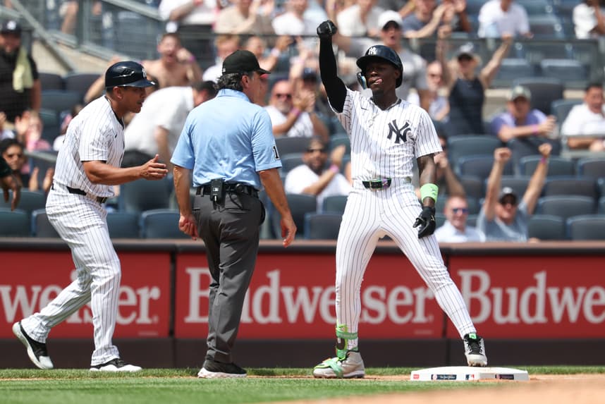 MLB: Athletics at New York Yankees, jazz chisholm