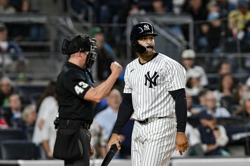 MLB: Boston Red Sox at New York Yankees, trent grisham