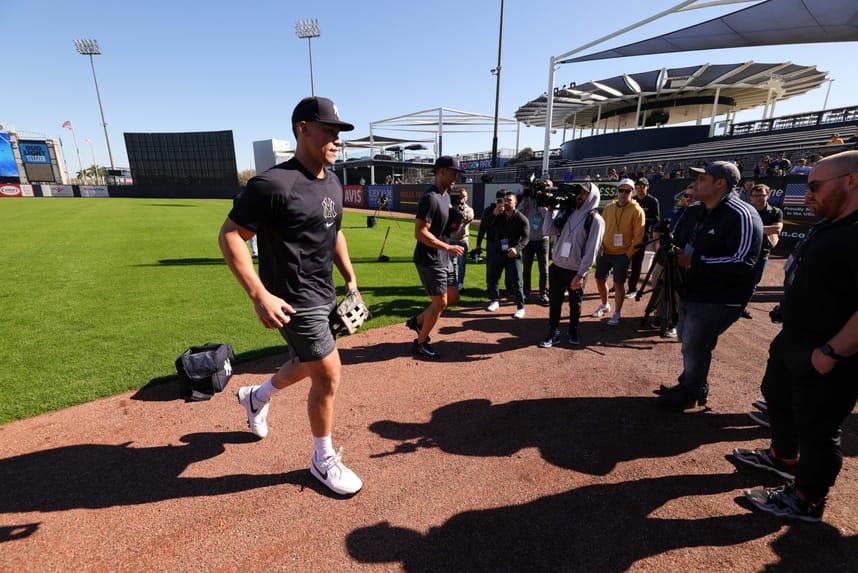 MLB: New York Yankees-Workouts