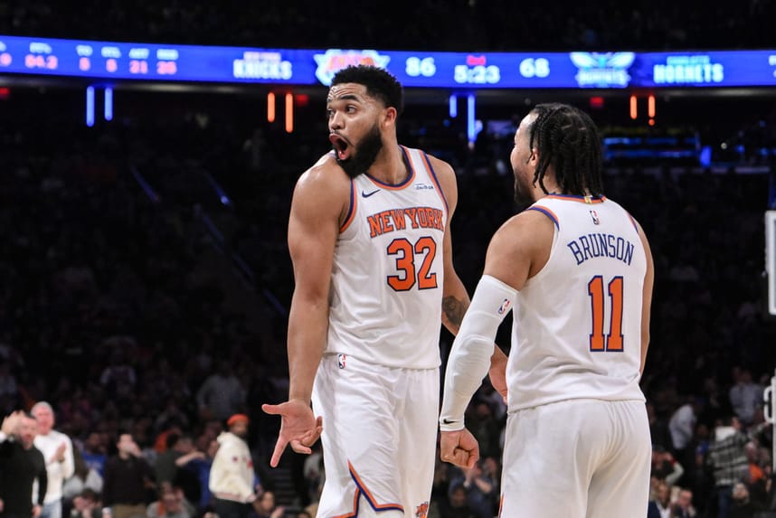 NBA: Charlotte Hornets at New York Knicks