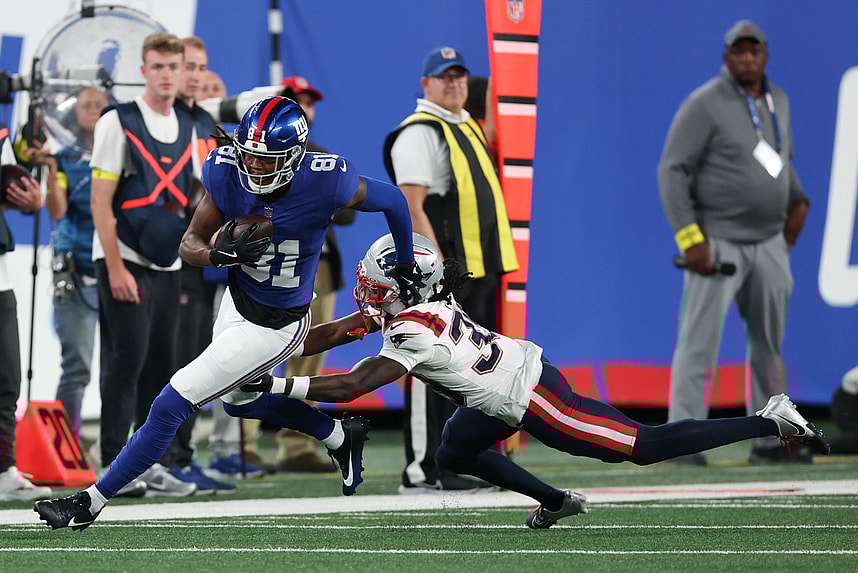 NFL: New England Patriots at New York Giants
