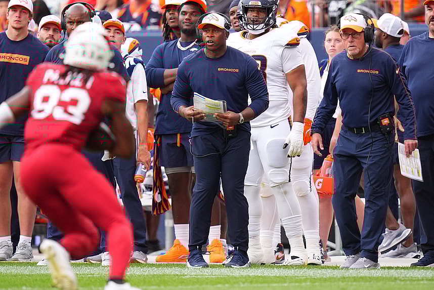 vance joseph, giants, NFL: Arizona Cardinals at Denver Broncos