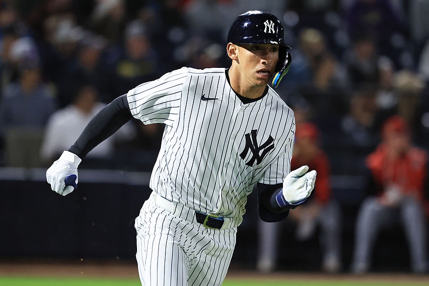 MLB: Spring Training-Washington Nationals at New York Yankees, George Lombard