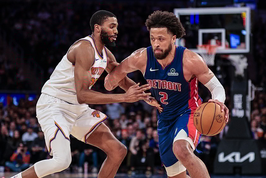 NBA: Detroit Pistons at New York Knicks