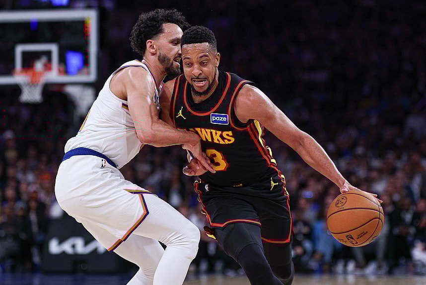 NBA: Playoffs-Atlanta Hawks at New York Knicks